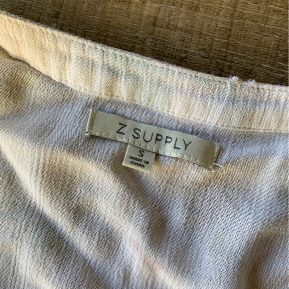 Z Supply Bayfront Watercolor Oven Top Women’s Small EUC Flowy Lightweight - Picture 2 of 10